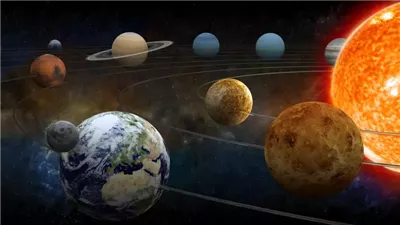 ترتيب كواكب المجموعة الشمسية حسب الحجم