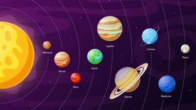 The Size of the Planets in the Solar System
