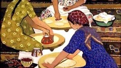 يحكى أنه يوجد ثلاثة أخوة متزوجين يعيشون في بيت واحد