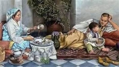 كان يعمل شابا في محل لبيع الحلويات الشعبية وكان صاحب المحل مشهور جدا