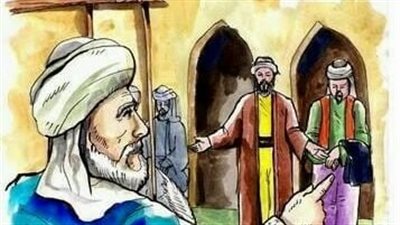 دخل رجلان المحكمة ، ووقفا أمام القاضي ، أحدهما طويل القامة، صلب العود