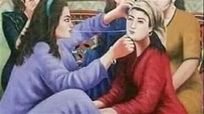 يحكى أن عجوز كانت راجعه من السوق