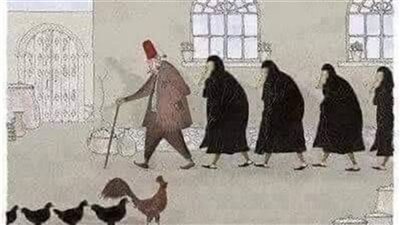 قصة ملك متزوج اربع زوجات
