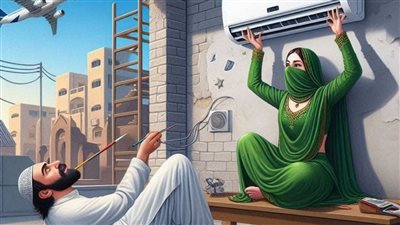أن هناك رجلا ذهب بزوجته لشيخ للقراءة عليها بعد الاشتباه أن بها