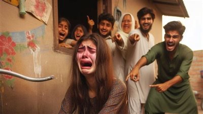 قصه كان ياما كان شاب وشابه تزوجا عن طريق أهلهم