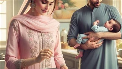 عاشت مع زوجها لكنها لم ترزق بأولاد